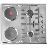 Комбінована варильна поверхня Borgio 6840 (Inox)
