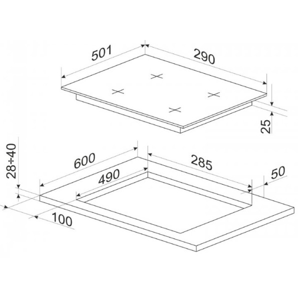 Склокерамічна варильна поверхня Hansa BHC 36106 -
Фото 2 Склокерамічна варильна поверхня Hansa BHC 36106 -
Фото 2