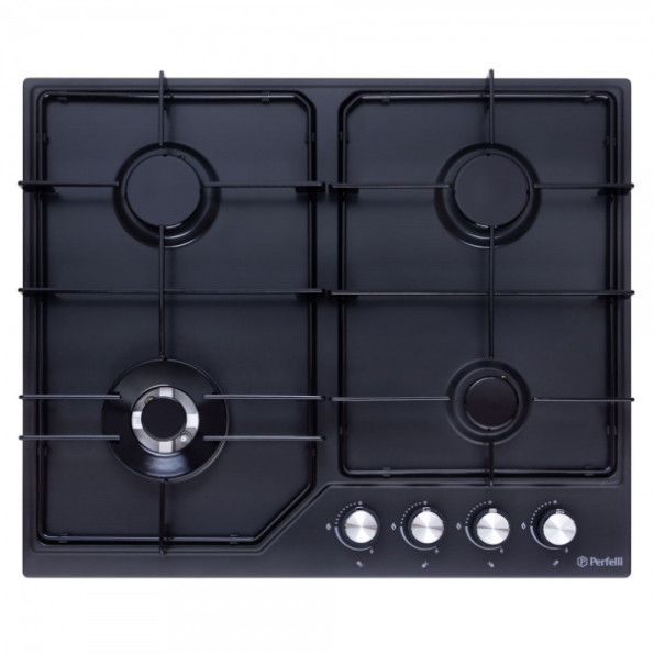 Газовая варочная поверхность Perfelli HGM 61614 BL