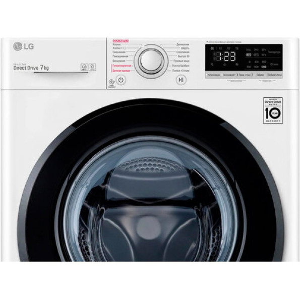 Пральна машина LG F2V3HS6W -
                                                        Фото 3