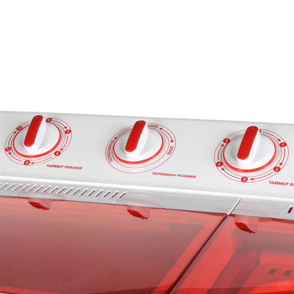 Стиральная машина Vilgrand V709-53E Red -
                                                        Фото 4
