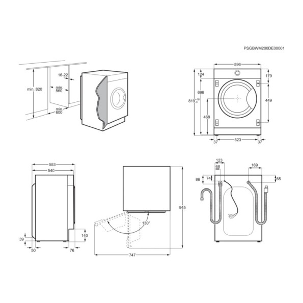 Стиральная машина Zanussi ZWI712UDWAU -
                                                        Фото 5