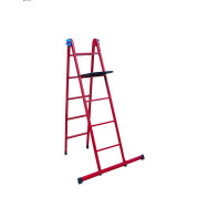 Двосекційна драбина Технолог 6 сходинок 161 см