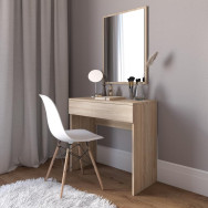 Туалетний столик з висувною шухлядою дуб сонома