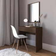 Туалетний столик з висувною шухлядою венге темний