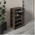 Полка для обуви из ЛДСП венге темный 60х90х34.4 см