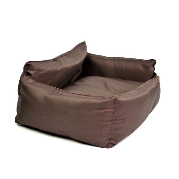 Лежак 50х65х23 см Коричневий 364051 -
                                                        Фото 9