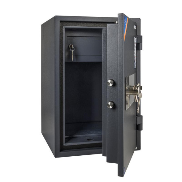 Вогнезламостійкий сейф B 67 T KL із ключовим замком -
                                                        Фото 2