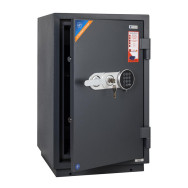 Вогнестійкий сейф Block Fire 750 T EL на колесах, з ключовим та електронним замками