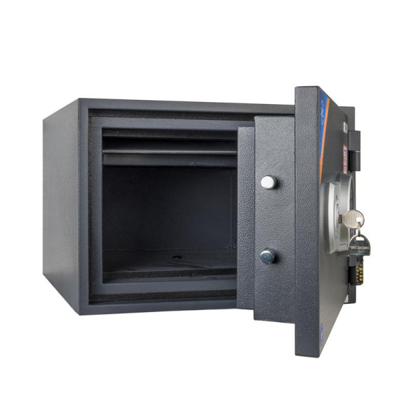 Вогнестійкий сейф Block Fire 320 EL з двома замками, ключовим та електронним -
                                                        Фото 2