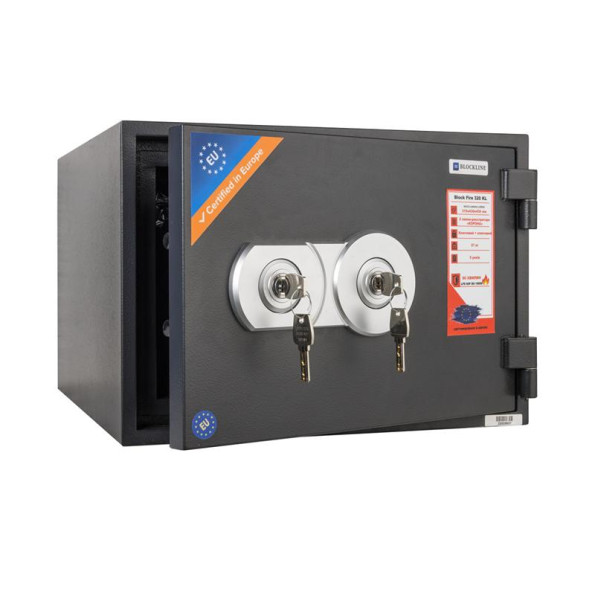Вогнестійкий сейф Block Fire 320 KL із ключовим замком