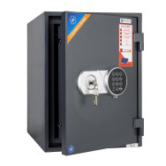 Вогнестійкий сейф Block Fire 490 EL з двома замками, ключовим та електронним