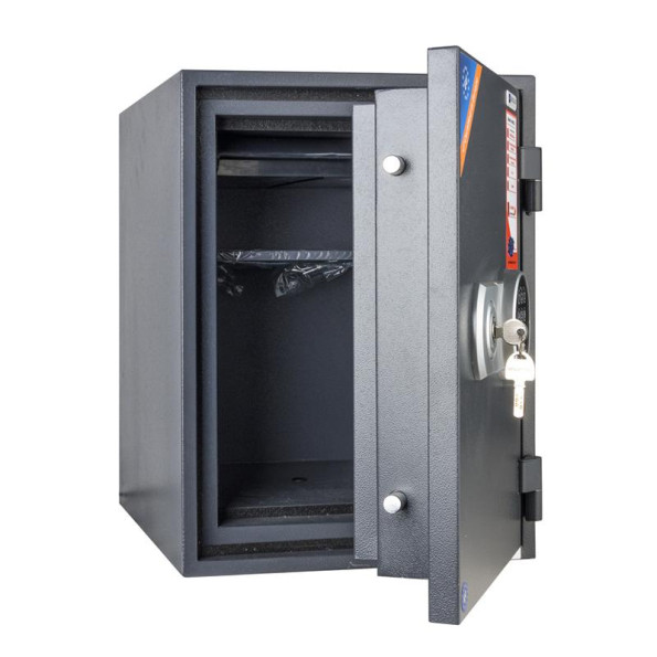 Вогнестійкий сейф Block Fire 490 EL з двома замками, ключовим та електронним -
                                                        Фото 2