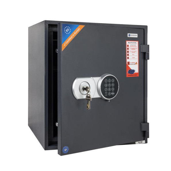Вогнестійкий сейф Block Fire 510 EL з двома замками, ключовим та електронним