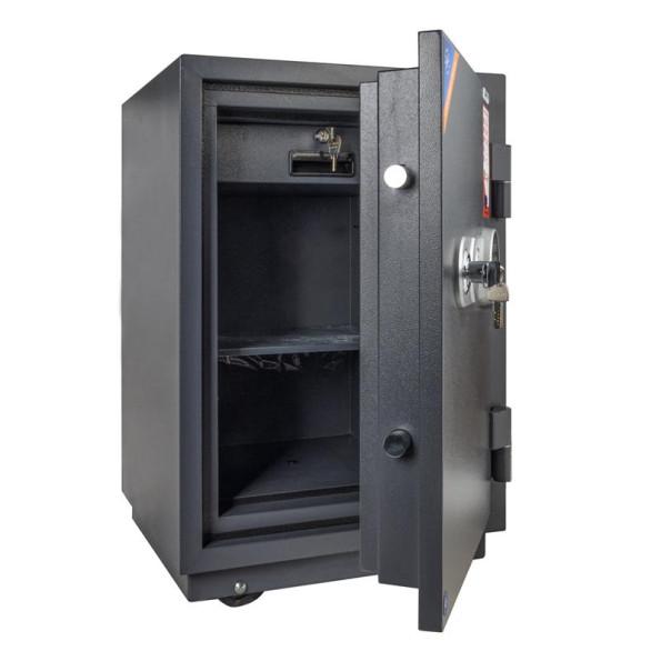 Вогнестійкий сейф Block Fire 670 T EL на колесах, з ключовим та електронним замками -
                                                        Фото 2