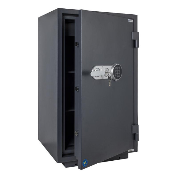 Вогнестійкий сейф Block Fire 930 T EL на колесах, з ключовим та електронним замками -
                                                        Фото 2