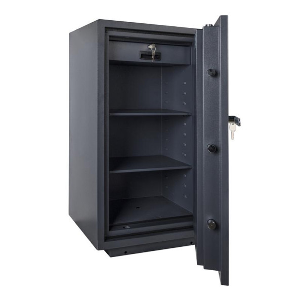 Вогнестійкий сейф Block Fire 930 T EL на колесах, з ключовим та електронним замками -
                                                        Фото 3