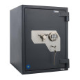 Вогнезламостійкий сейф 67EК із захистом дверей від випалювання та ключовим та електронним замками