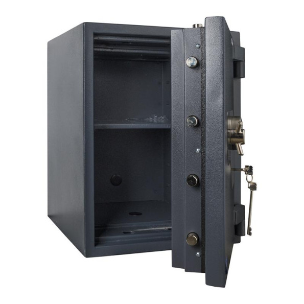 Огневзломостойкий сейф 67EК с защитой дверей от выпаливания и ключевым и электронным замками -
                                                        Фото 3