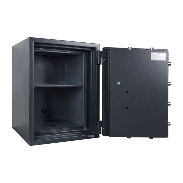 Огневзломостойкий сейф 67EК с защитой дверей от выпаливания и ключевым и электронным замками -
                                                        Фото 4