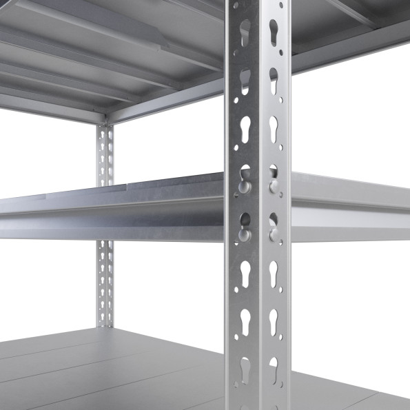 Стелаж металевий 200х96х70 см Цинк 4 полиці з металу 320 кг на полицю AB-hard-328483 -
                                                        Фото 3