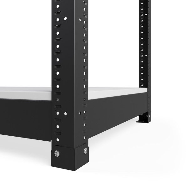 Стелаж металевий 250х144х60 см Графітовий 5 полиць з ЛДСП 460 кг на полицю АВ-pro-328370 -
                                                        Фото 2