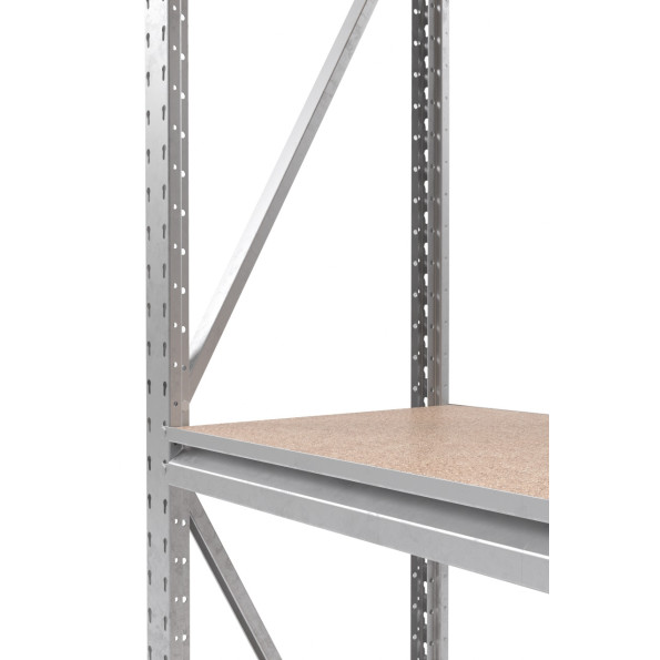 Стелаж металевий 250х172х70 см Цинк 4 полиці з ДСП 775 кг на полицю AB-superhard-329574 -
                                                        Фото 3