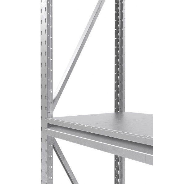 Стелаж металевий 250х210х90 см Цинк 4 полиці з металу 650 кг на полицю AB-superhard-329546 -
                                                        Фото 3