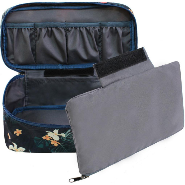 Косметичка 4 л. сублимация Цветы -
                                                        Фото 5