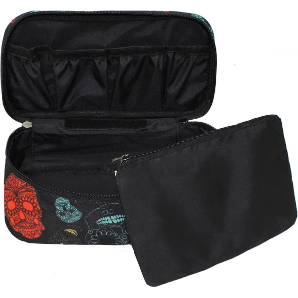 Косметичка 4 л. сублимация Череп/Неон -
                                                        Фото 4