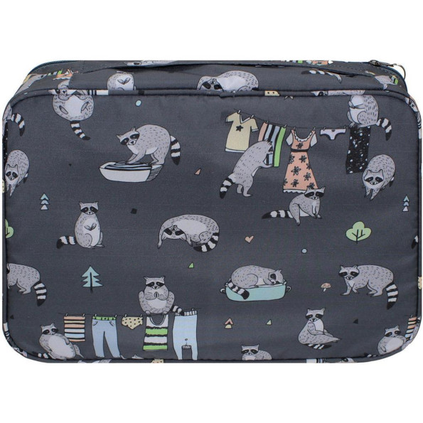 Косметичка 9 л. сублимация Енот-полоскун -
                                                        Фото 3