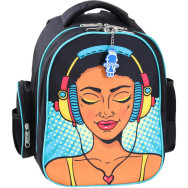 Рюкзак Pupil 14 л. черный Кот Саймона с карманом