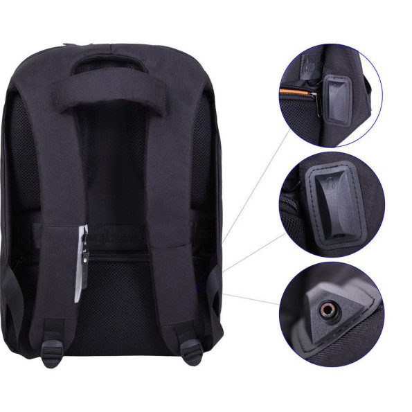 Рюкзак для ноутбука Advantage 23 л. черного цвета -
                                                        Фото 4