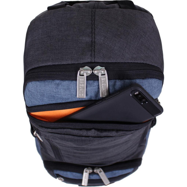 Рюкзак для ноутбука Granite 23 л. черный/серый -
                                                        Фото 10