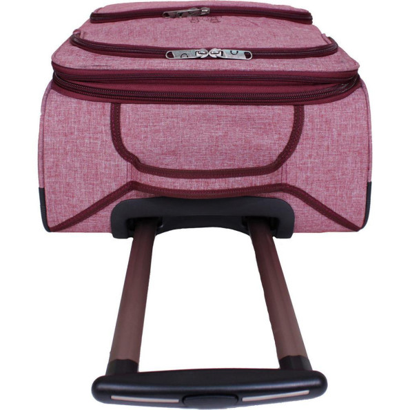 Валіза Леон середня 51 л. бордо -
                                                        Фото 4