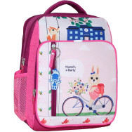 Рюкзак школьный Школьник 8 л. малина Барти