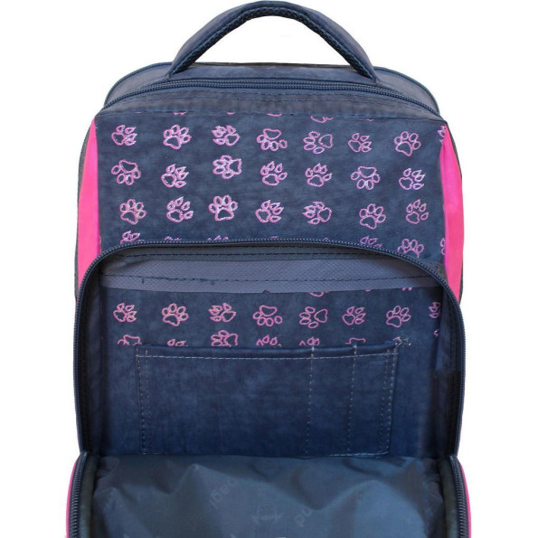 Рюкзак школьный Школьник 8 л. серый Полосатый котенок -
                                                        Фото 4