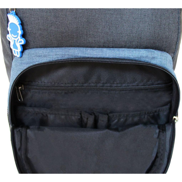 Рюкзак для ноутбука Freestyle 21 л. черный/серый -
                                                        Фото 7