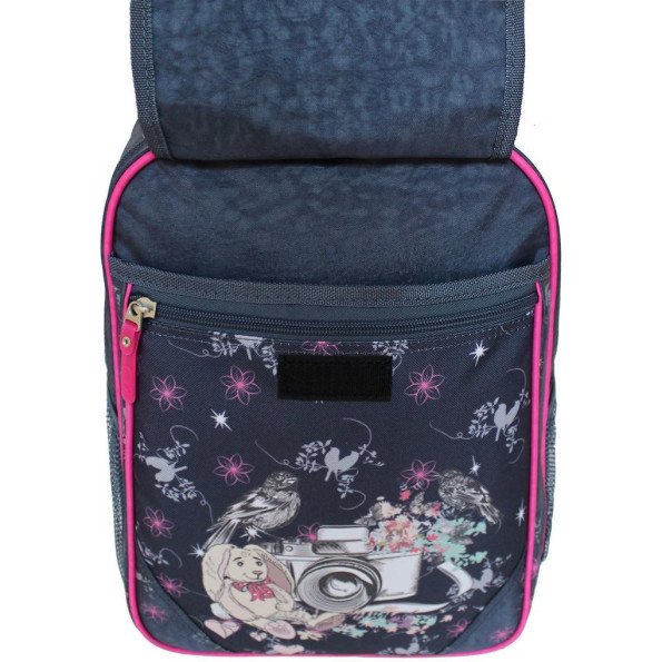 Рюкзак школьный Отличник 20 л. серый -
                                                        Фото 4