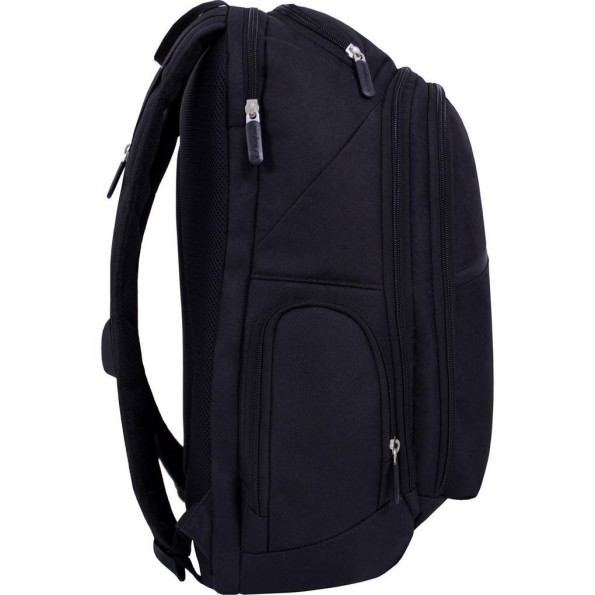 Рюкзак для ноутбука Tibo 23 л. черный с карманами -
                                                        Фото 2