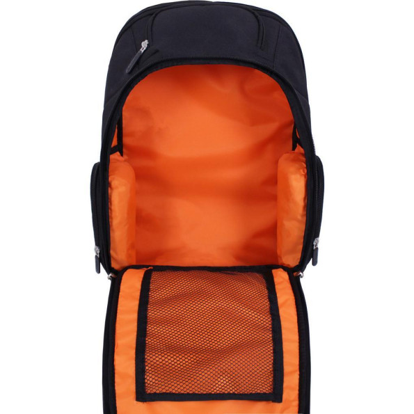 Рюкзак для ноутбука Tibo 23 л. черный с карманами -
                                                        Фото 6