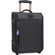 Валіза Vichenzo 30 л. чорна з ручкою