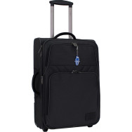 Валіза Леон середня 51 л. чорна з кишенею