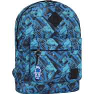 Рюкзак Молодежный (дизайн) 17 л. сублимация синяя