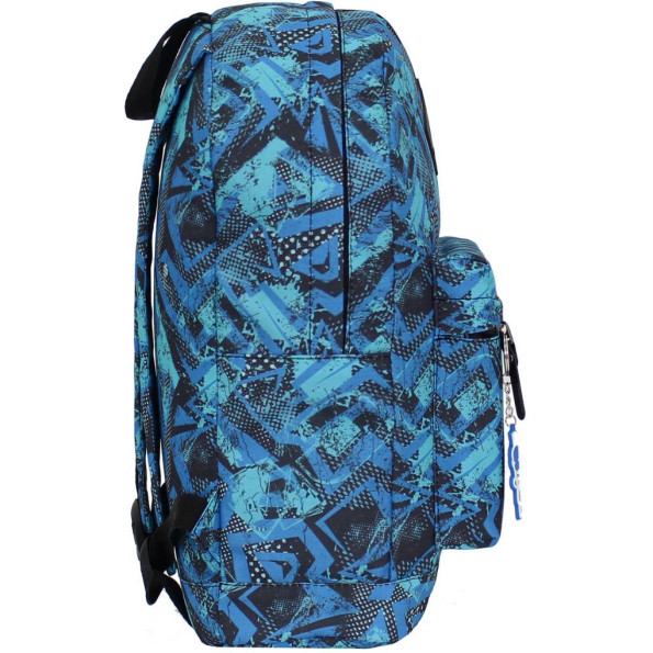 Рюкзак Молодежный (дизайн) 17 л. сублимация синяя -
                                                        Фото 2