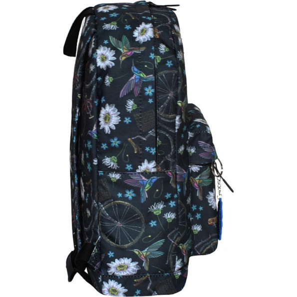 Рюкзак Молодежный (дизайн) 17 л. сублимация Цветы/Колибри -
                                                        Фото 2
