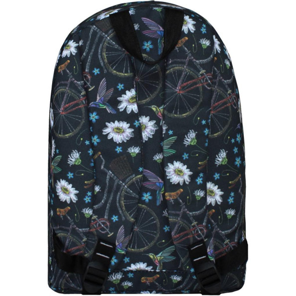 Рюкзак Молодежный (дизайн) 17 л. сублимация Цветы/Колибри -
                                                        Фото 3