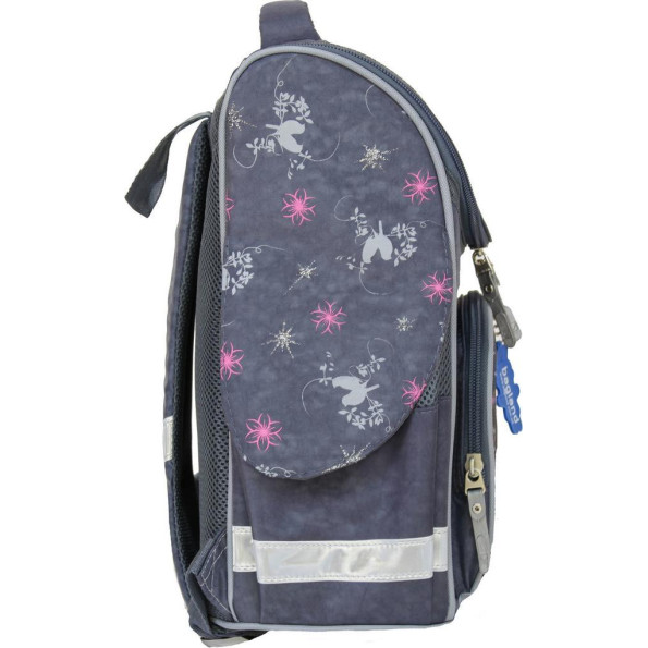 Рюкзак школьный каркасный с фонариками Успех 12 л. серый Фотоаппарат -
                                                        Фото 3