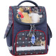 Рюкзак школьный каркасный с фонариками Успех 12 л. серый -
                                                        Фото 5