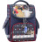 Рюкзак школьный каркасный с фонариками Успех 12 л. серый